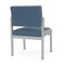 Lesro Lenox Armless Guest Chair, 22.5 in W 24.5 in L 32 in H LS1102 - alternate 2